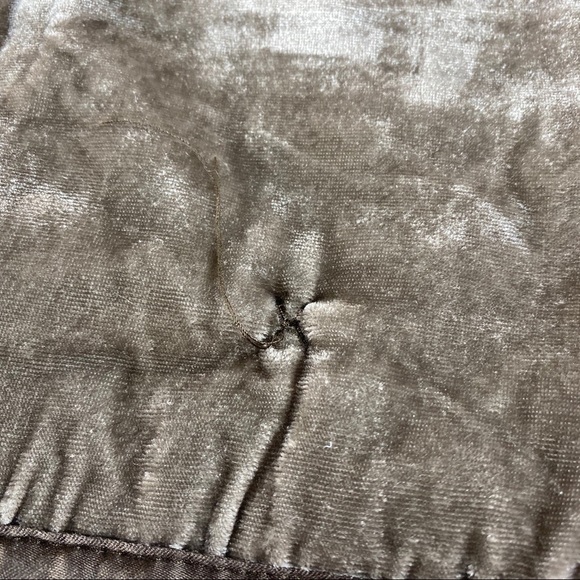 Opalhouse STANDARD Smoke Brown Velvet Pillow Sham - Picture 6 of 7